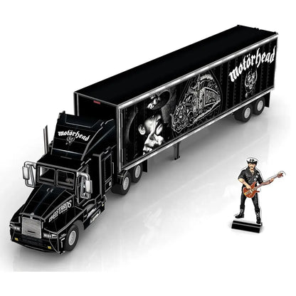 box of puzzle 3D Motorhead showing tour truck